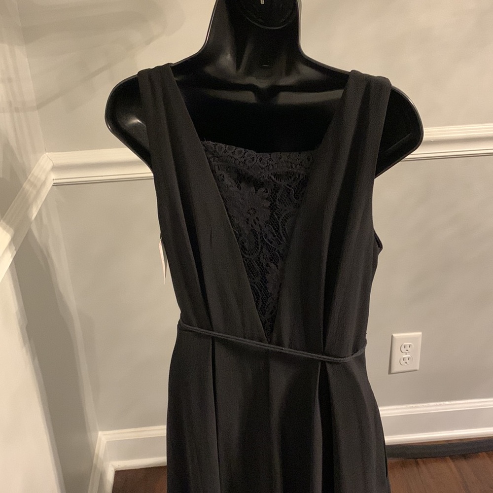 Bisou Bisou by Michele Bohbot Black Lace Panel Dress Size 4 NWT - Picture 6 of 13